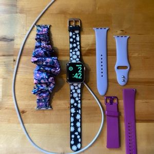 Apple Watch Series 5 , 40 mm extra bands and charger.
